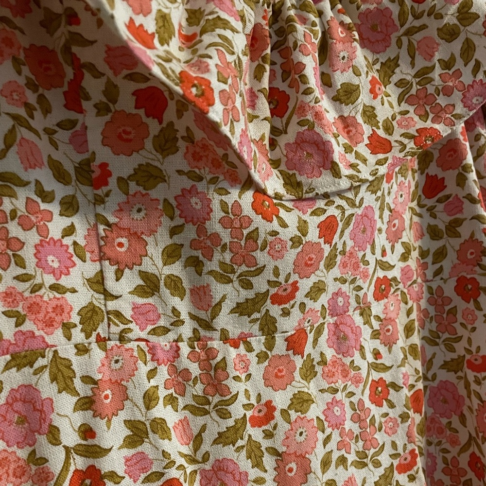 Floral flutter dress